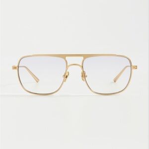Gold Aviator Women's Glasses